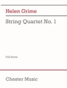 String Quartet No.1  (2014) for string quartet full score