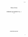 String Quartet No.1  (2014) for string quartet set of parts