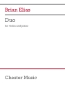 Brian Elias - Duo for violin and piano Book & Part[s] - Revised edition