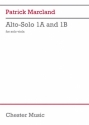 Patrick Marcland, Alto-Solo 1A and 1B Viola Book