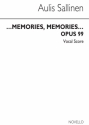 Aulis Sallinen, Memories, Memories? SSA and Piano Buch