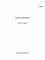 Joby Talbot: Genus Quartet (Parts) String Quartet Parts