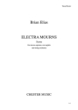 Brian Elias: Electra Mourns (Vocal Score) Mezzo-Soprano, Cor Anglais, Piano Accompaniment Vocal Score