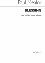 Paul Mealor, Blessing SATB and Piano Chorpartitur