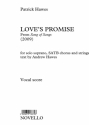 Love's Promise from 'Song Of Songs' for solo soprano, mixed chorus and strings vocal score