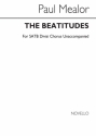 Paul Mealor, The Beatitudes SATB Chorpartitur