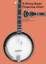 5-String Banjo Fingering Chart Banjo Instrumental Reference