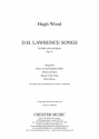 Hugh Wood: D.H. Lawrence Songs Op.14 High Voice, Piano Accompaniment Vocal Album