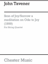 Ikon of Joy/Sorrow, a Medition on 'Ode to Joy' for string quartet score and parts