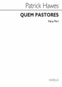 Patrick Hawes, Quem Pastores SATB and Harp Stimme