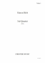 Simon Holt: 3rd Quartet (Parts) String Quartet Parts