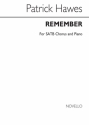 Patrick Hawes, Remember SATB and Piano Chorpartitur