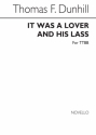 Shakespeare_Thomas F. Dunhill, It Was A Lover And His Lass Tenor Klavierauszug