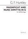 G.F. Huntley, Magnificat And Nunc Dimittis In G SATB and Organ Chorpartitur