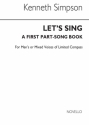 Kenneth Simpson, Let's Sing for Mixed Voices Chor Buch