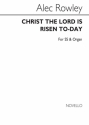 Christ The Lord Is Risen Today Soprano Organ Accompaniment Buch