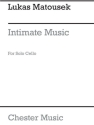 Matousek: Intimate Music for Cello Solo Cello Instrumental Work