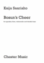 Kaija Saariaho: Bosun's Cheer - Modern Instrument Version Voice, Flute, Cello, Double Bass Score and Parts