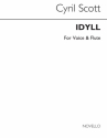 Cyril Scott, Idyll - Voice/Flute Voice and Flute Buch