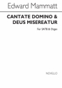 Edward Mammatt, Cantate Domino And Deus Misereatur SATB Chorpartitur