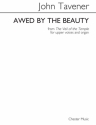 John Tavener: Awed By The Beauty (Upper Voices) SA, Organ Accompaniment Vocal Score