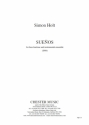 Simon Holt: Sueos Baritone Voice, Ensemble Study Score