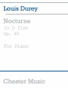 Louis Durey: Nocturne In D Flat, Op.40 Piano Instrumental Work