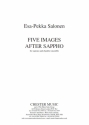 Esa-Pekka Salonen: Five Images After Sappho Soprano, Ensemble Score