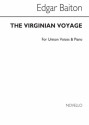 Edgar Bainton, The Virginian Voyage Unison Voice and Piano Klavierauszug