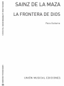 La Frontera De Dios (Musica Para La Pelicula) Gitarre Buch