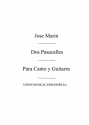 Dos Pascalles (Tarrago) Vocal and Guitar Buch