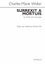 Charles-Marie Widor, Surrexit A Mortuis SATB and Organ Chorpartitur