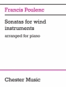 Francis Poulenc: Sonatas For Wind Instruments (Arranged For Piano) Piano Instrumental Work