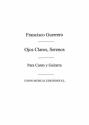 Francisco Guerrero, Ojos Claros Serenos Madrigal Vocal and Guitar Buch