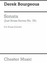 Derek Bourgeois: Sonata For Brass Quintet - Score/Parts (Just Brass No Brass Quintet Score and Parts