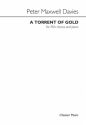 Peter Maxwell Davies: A Torrent Of Gold SSA, Piano Accompaniment Vocal Score