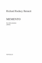 Richard Rodney Bennett, Memento Violine und Klavier Buch