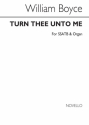 William Boyce, Turn Thee Unto Me SS, SSATB and Piano Chorpartitur