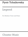 Tchaikovsky: Legend Medium Voice, Piano Accompaniment Score