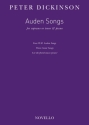 Peter Dickinson, Auden Songs High Voice and Piano Buch