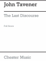 John Tavener: The Last Discourse SATB, Double Bass Score