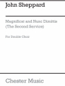 John Sheppard: Magnificat And Nunc Dimittis (2nd Service) SATB, Piano Accompaniment Vocal Score