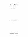 Bryce Dessner: El Chan (Score/Parts) Violin, Viola, Cello, Piano Chamber Score and Parts