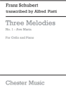 Ave Maria from 'Three Melodies' for cello and piano