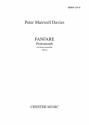 Peter Maxwell Davies: Fanfare, Portsmouth (Parts) Brass Ensemble Parts