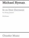 In Re Don Giovanni for string quintet score