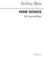 Nine Songs for voice and piano