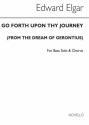 Edward Elgar, Go Forth Upon Thy Journey SATB Chorpartitur