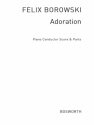 Borowski, F Adoration Orch Pf Sc/Pts Orchestra Score and Parts