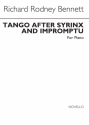 Richard Rodney Bennett, Tango After Syrinx And Impromptu For Piano Klavier Buch